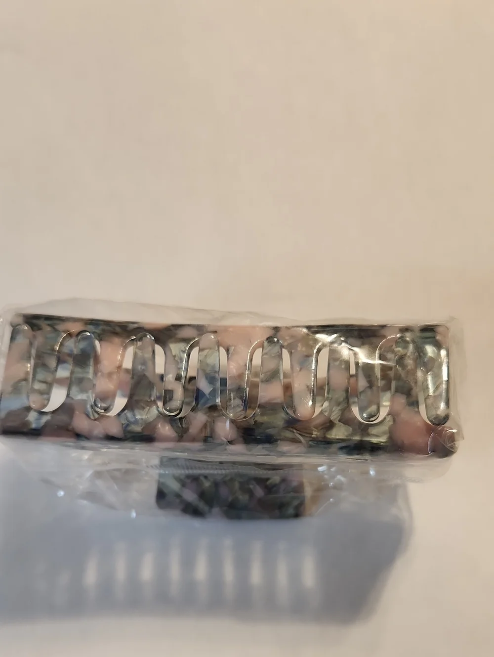 NWOT Acetate Hair Clip 4 inches